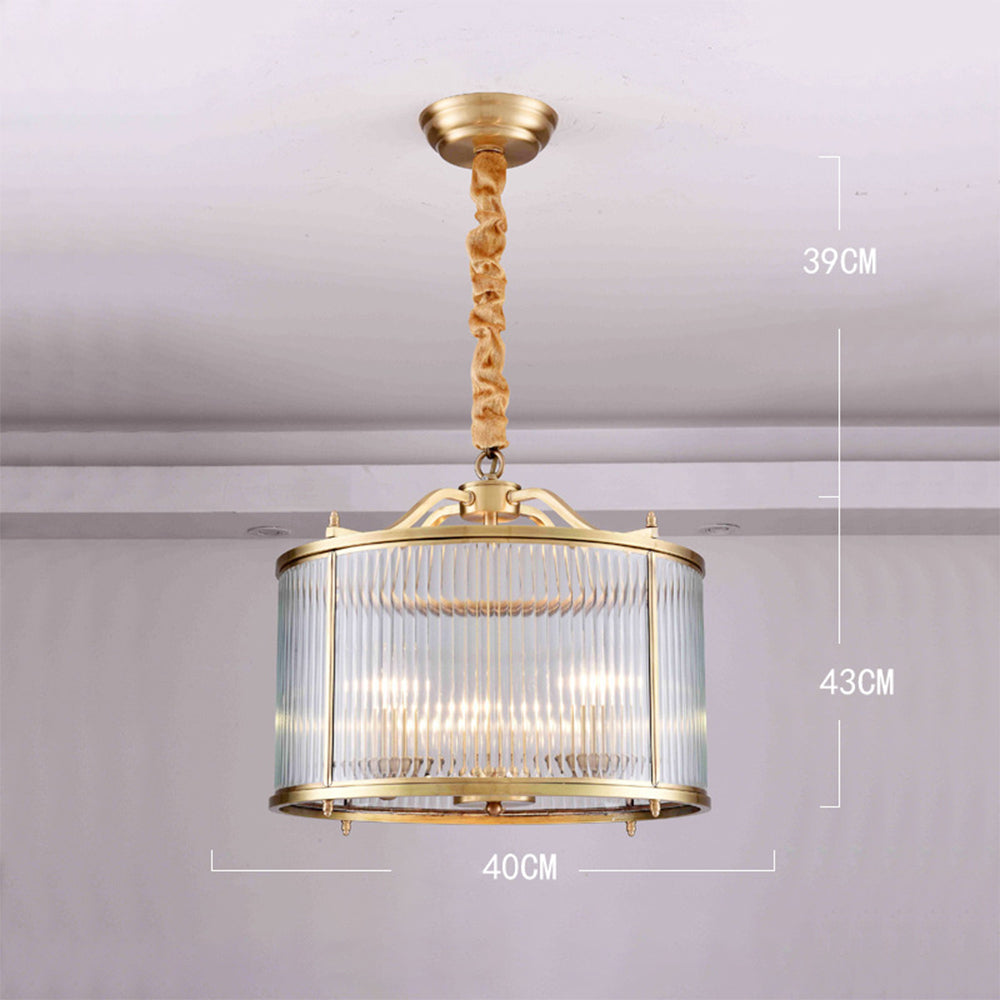 Elegant Gold Glass Pendant Light for Dining Room - Modern Ceiling Fixture to Enhance Your Home Décor and Ambience