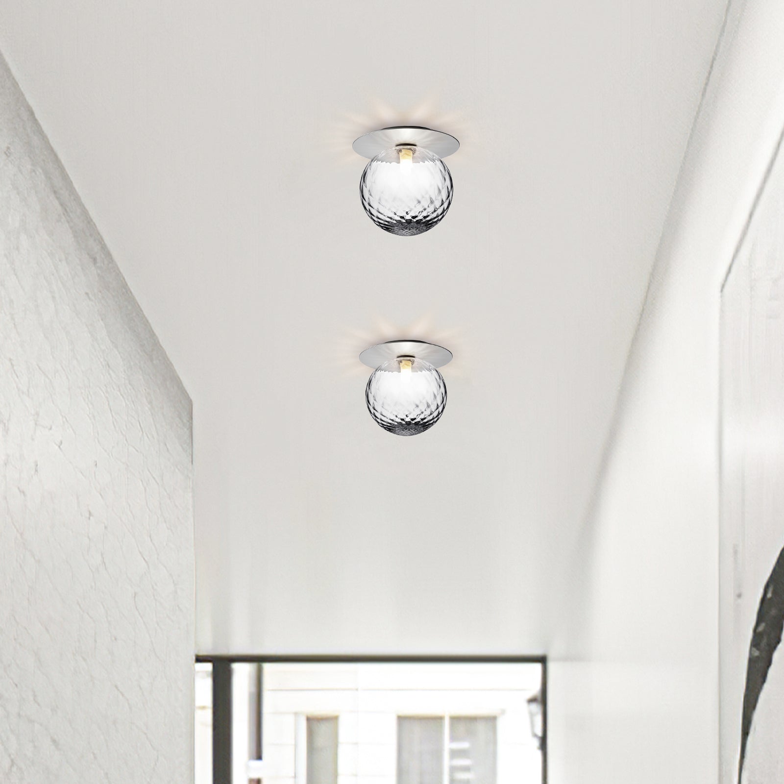 Contemporary Glass Ceiling Lights for Hallways - Stylish Illumination Solutions for Modern Interiors