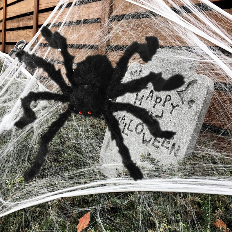 Decoración de Araña Gigante para Exterior de Halloween