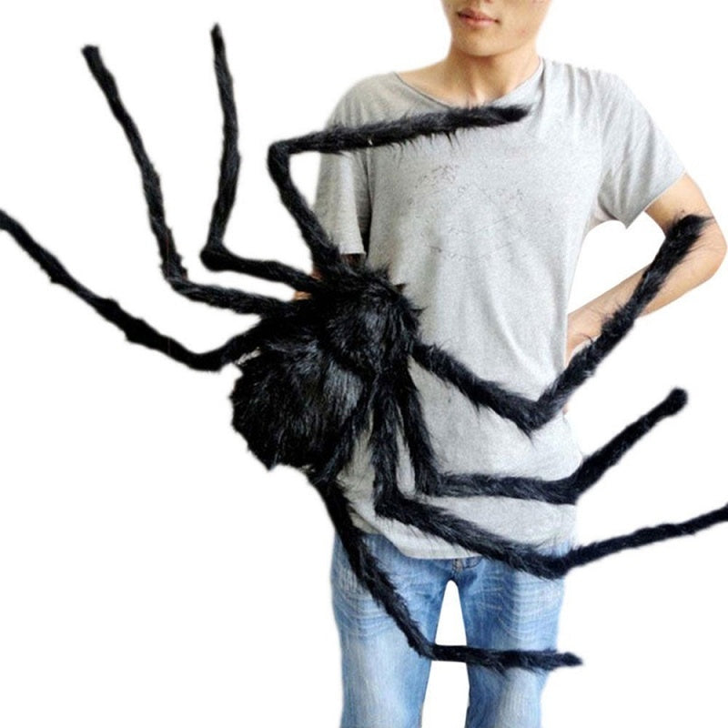 Decoración de Araña Gigante para Exterior de Halloween