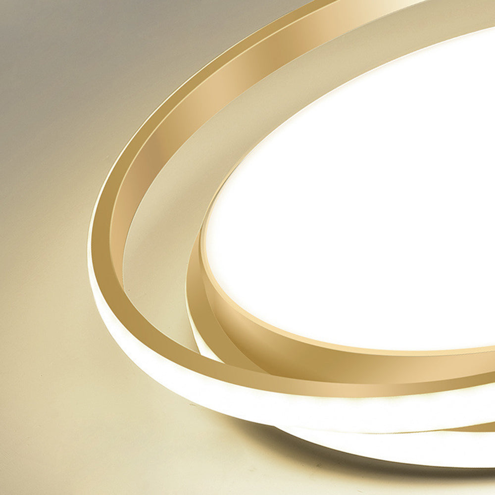 Sleek Minimalist LED Circular Ceiling Light - Modern Design for Elegant Home Illumination and Energy Efficiency