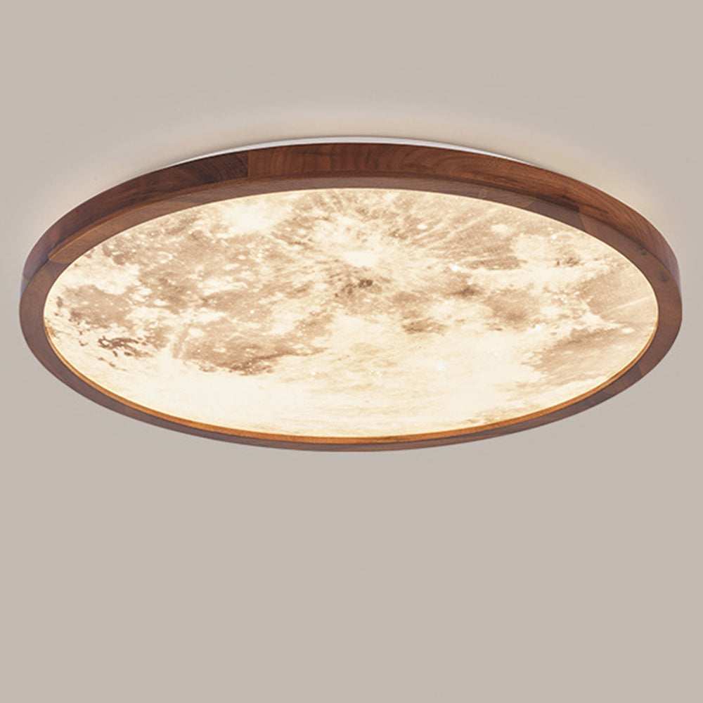 Contemporary Acrylic Moon LED Ceiling Light for Bedrooms – Stylish Illumination with Modern Design for a Tranquil Atmosphere