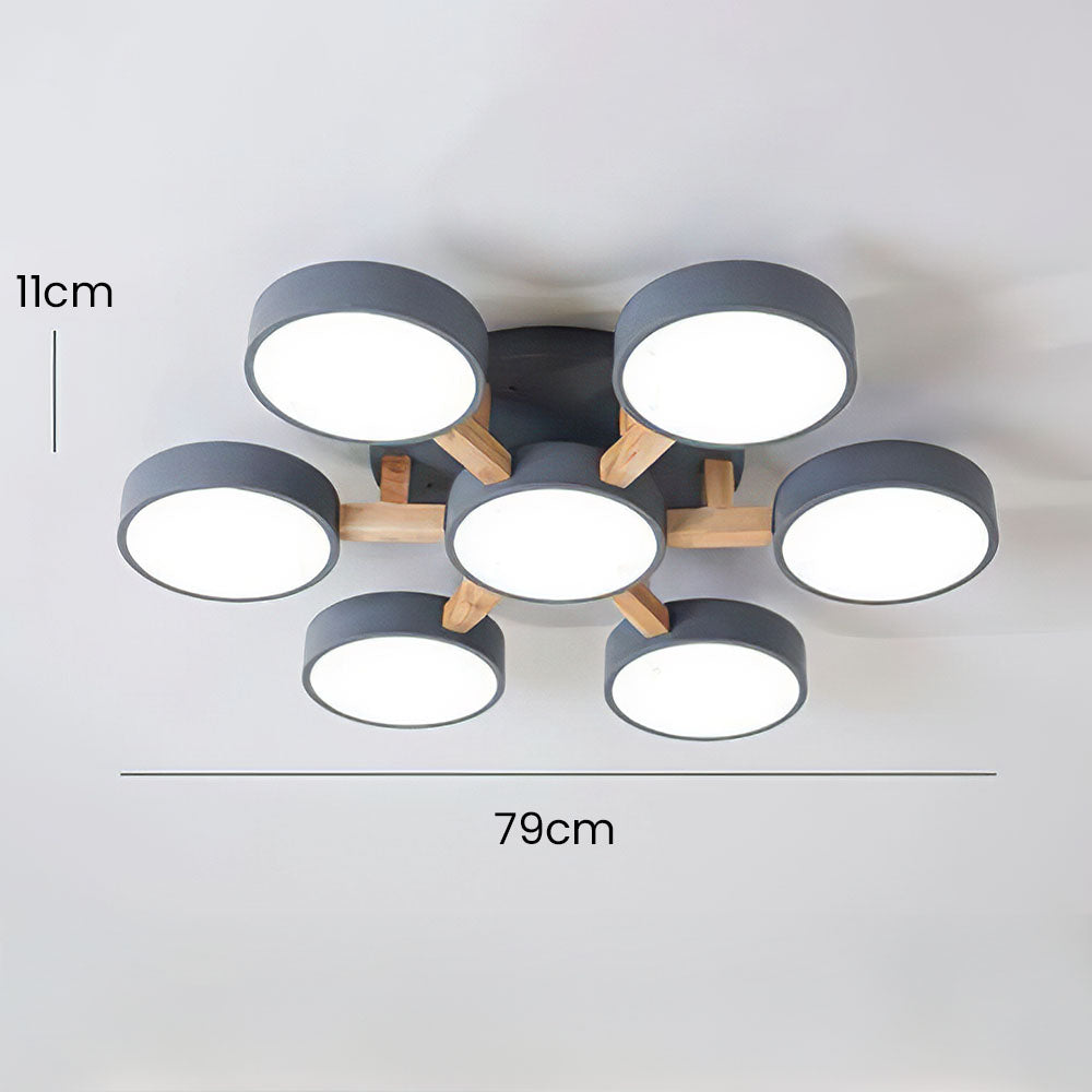 Modern Acrylic Ceiling Light for Bedrooms - Stylish Contemporary Lighting Fixture for Elegant Home Décor