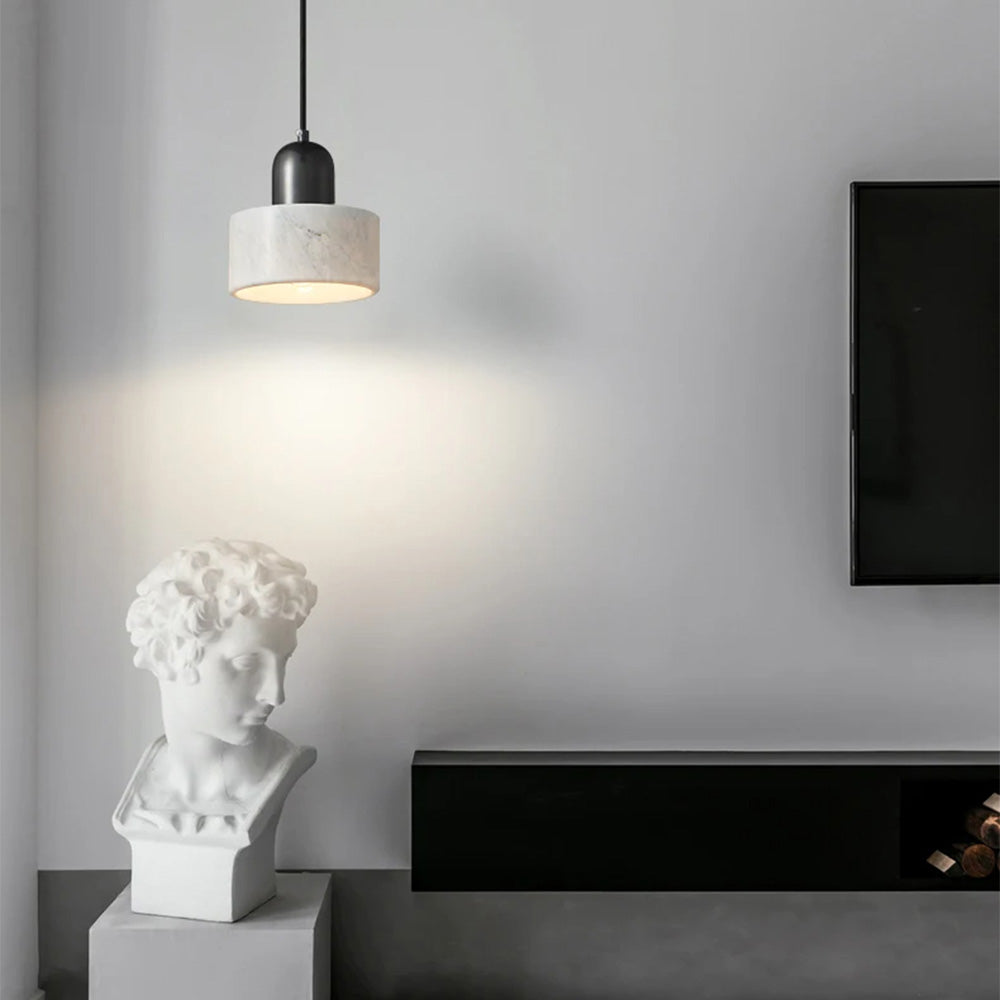 Elegant Modern Marble Pendant Light Fixture for Contemporary Home Décor - Stylish and Simple Design for Any Room