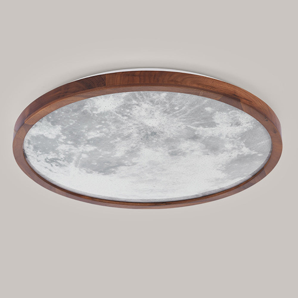 Contemporary Acrylic Moon LED Ceiling Light for Bedrooms – Stylish Illumination with Modern Design for a Tranquil Atmosphere