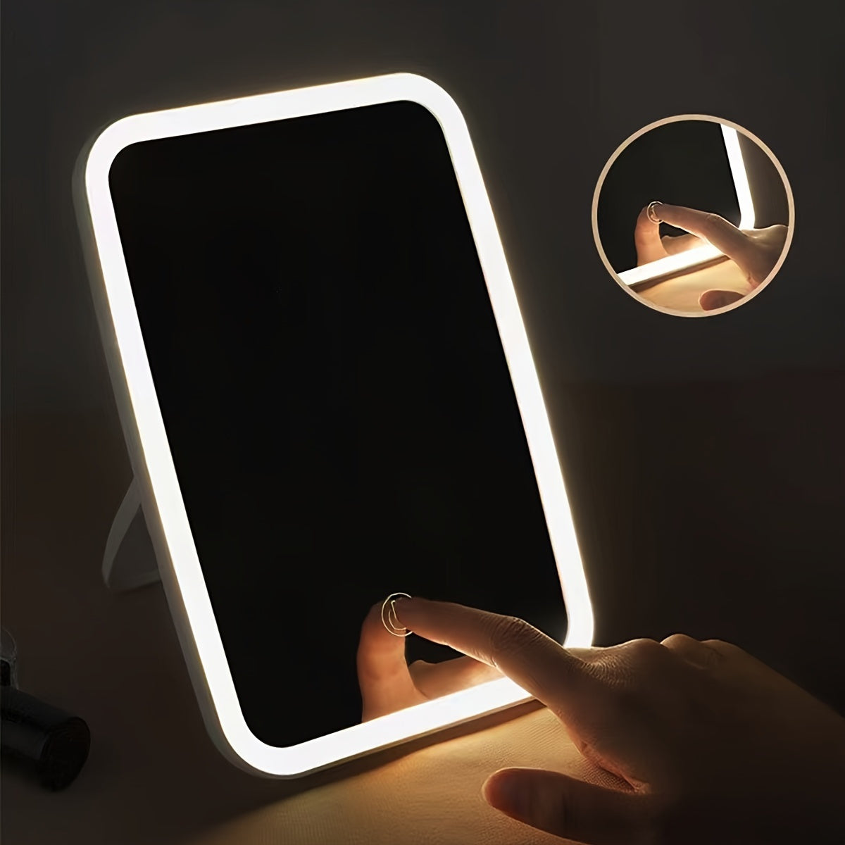 LED Schminkspiegel mit Touch-Steuerung