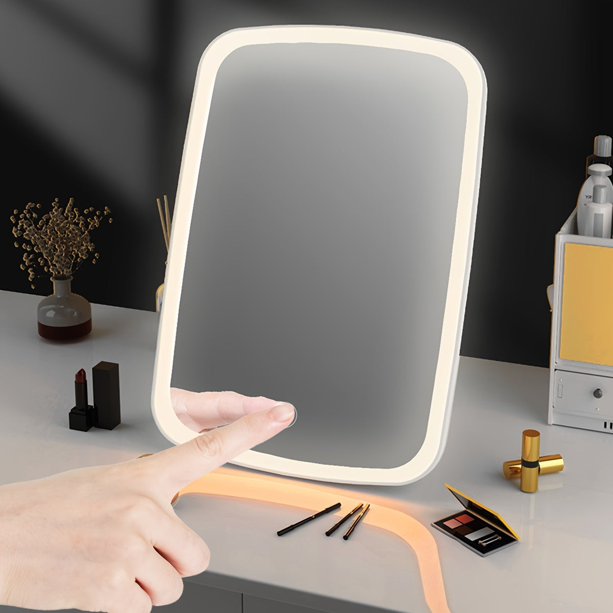 LED Makeup Mirror with Touch Control