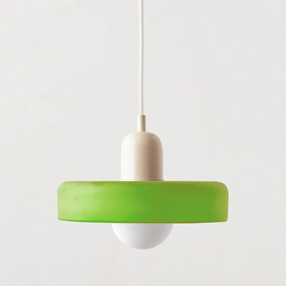 Coloured Glass Pendant Light for Modern Homes