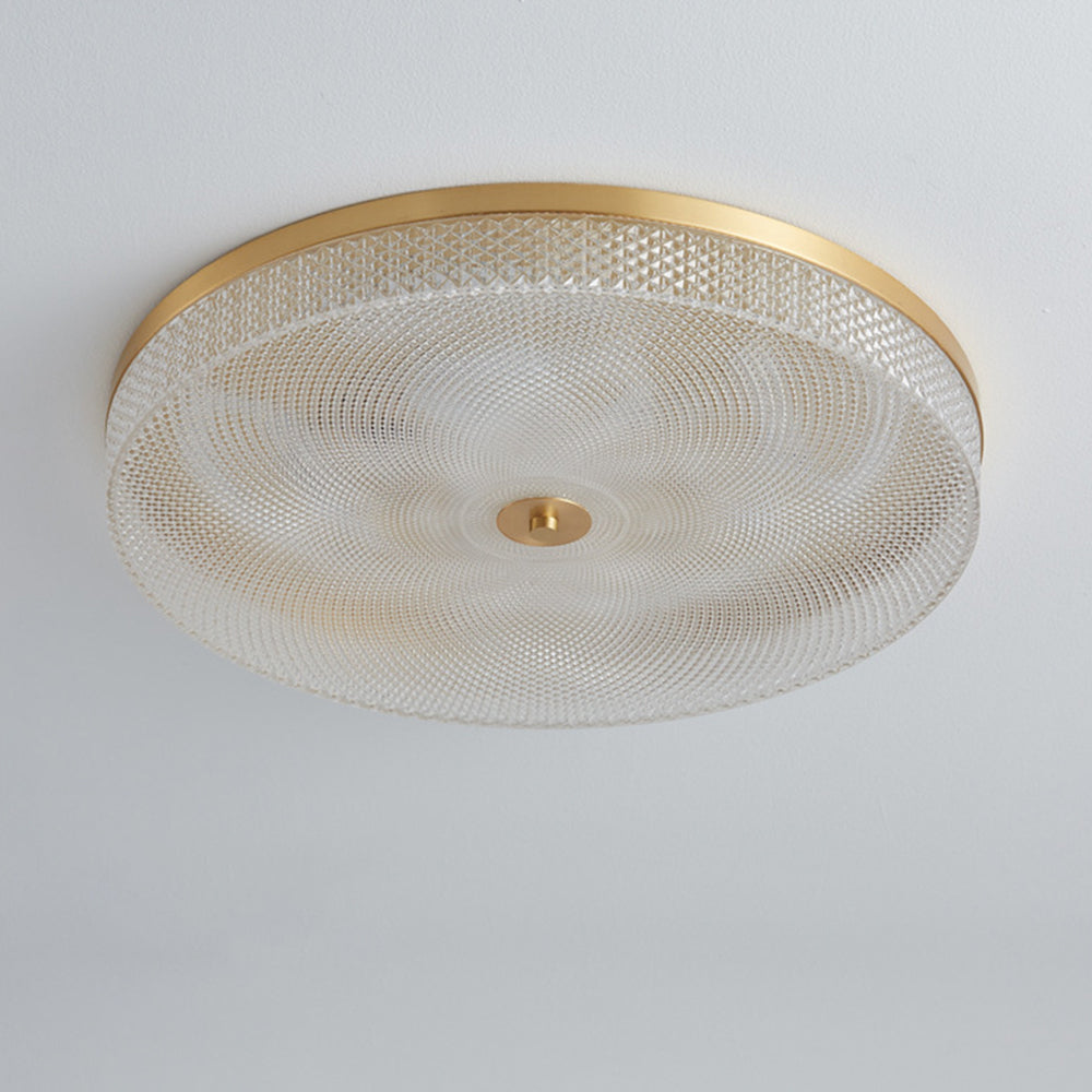 Elegant Crystal and Copper Ceiling Light Fixture for a Touch of Light Luxury in Your Home Décor