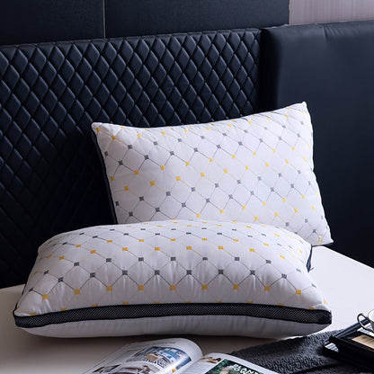 DreamNest - Almohada de soporte para el cuello suave y transpirable para quienes duermen de lado y boca arriba