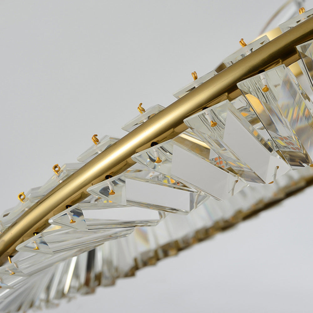 Elegant Crystal LED Ceiling Lights for Modern Homes - Energy-Efficient Illumination with Stunning Design and Brightness.