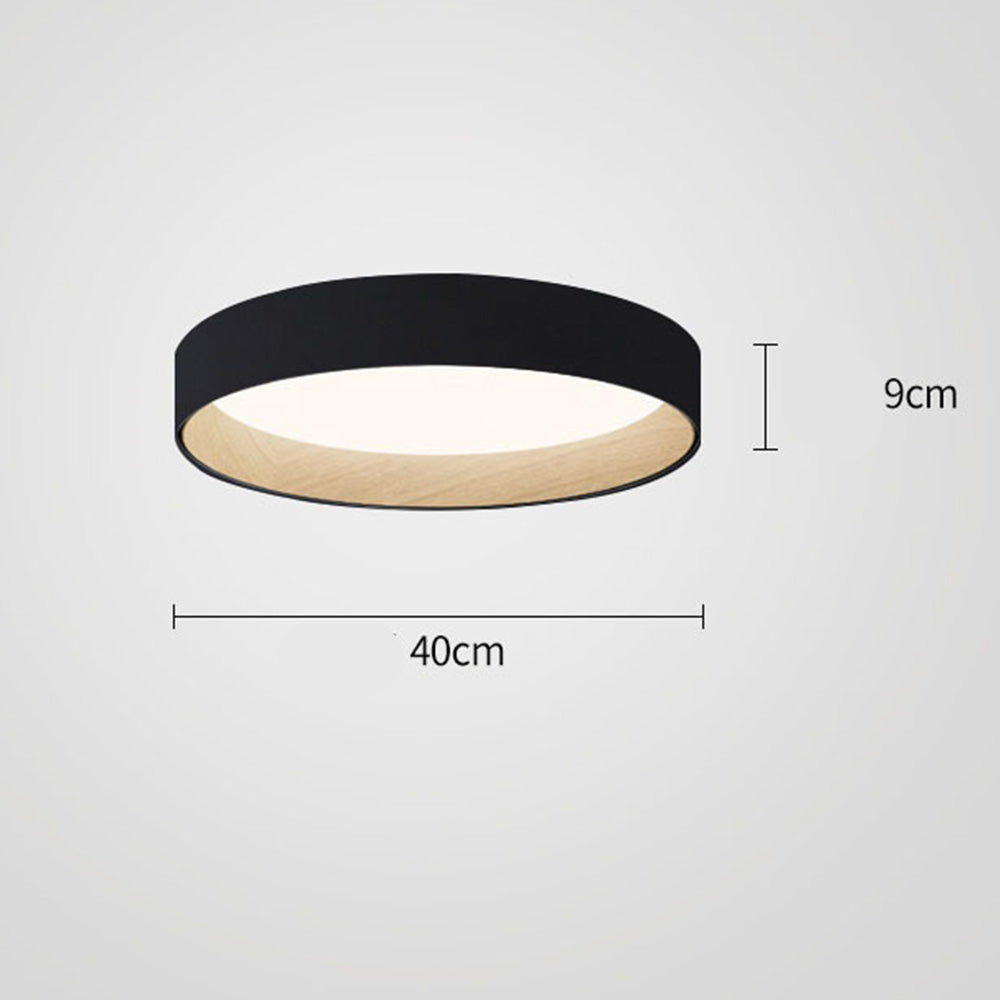 Nordic Inspired Simple Round Ceiling Light Fixture for Modern Home Décor - Elegant Illumination for Any Room