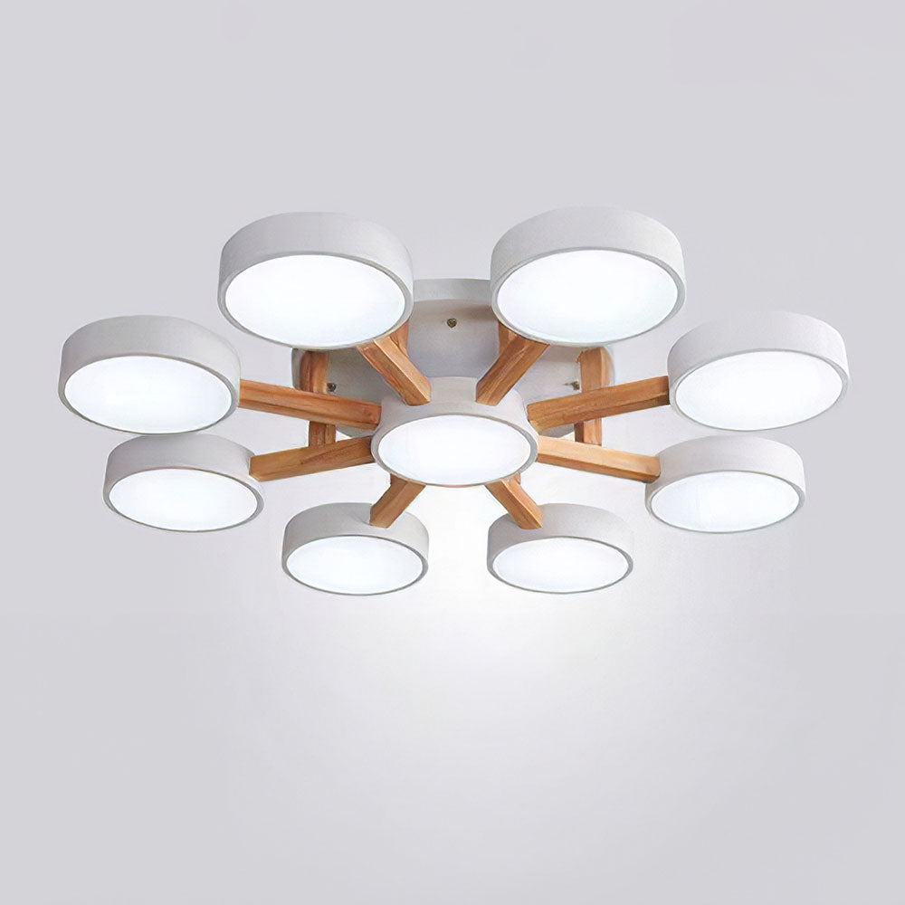 Modern Acrylic Ceiling Light for Bedrooms - Stylish Contemporary Lighting Fixture for Elegant Home Décor