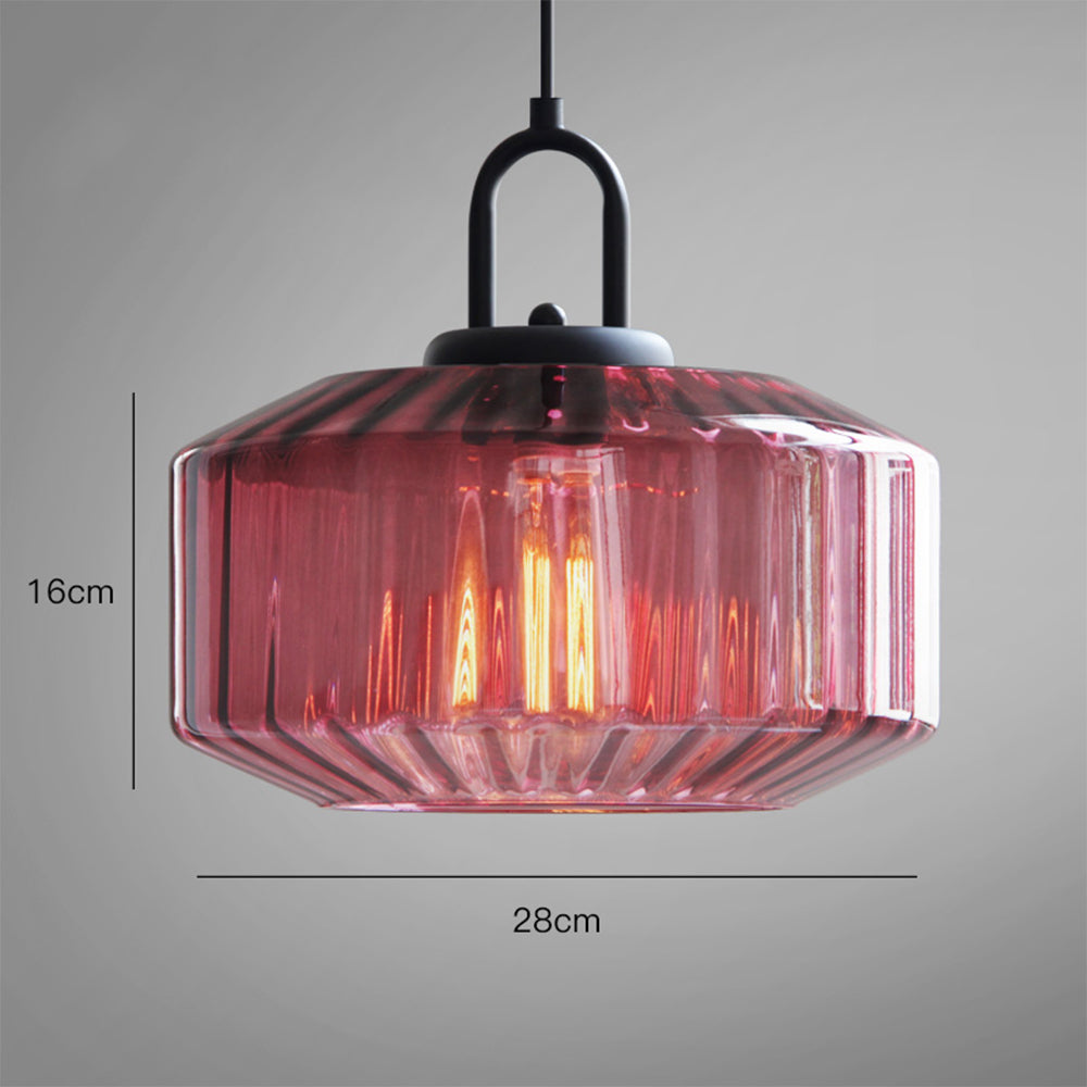 Sleek Modern Glass Pendant Light for Kitchen - Stylish Hanging Lighting Fixture for Contemporary Home Decor