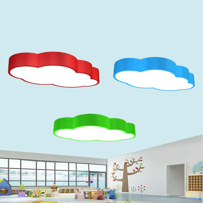 Kids Ceiling Light Cloud Design LED Flushmount
