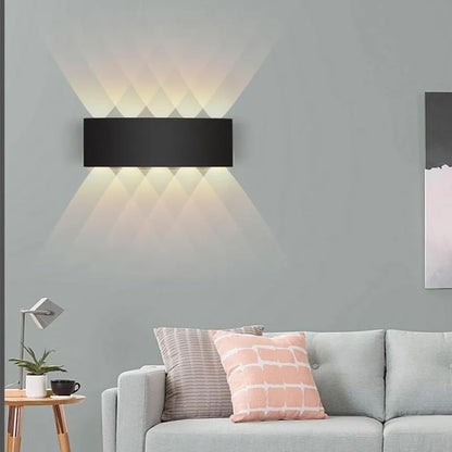 Applique murale moderne blanche lampe LED étanche