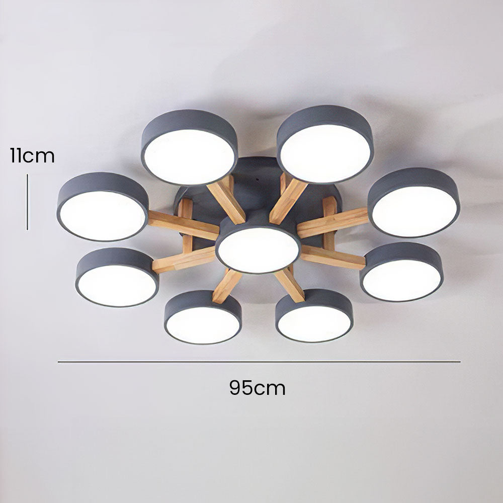 Modern Acrylic Ceiling Light for Bedrooms - Stylish Contemporary Lighting Fixture for Elegant Home Décor