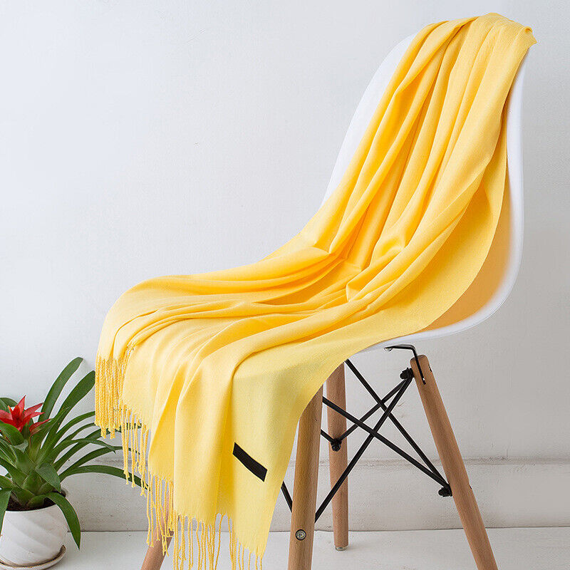 Écharpe en cachemire pour femmes châle d'hiver doux et chaud