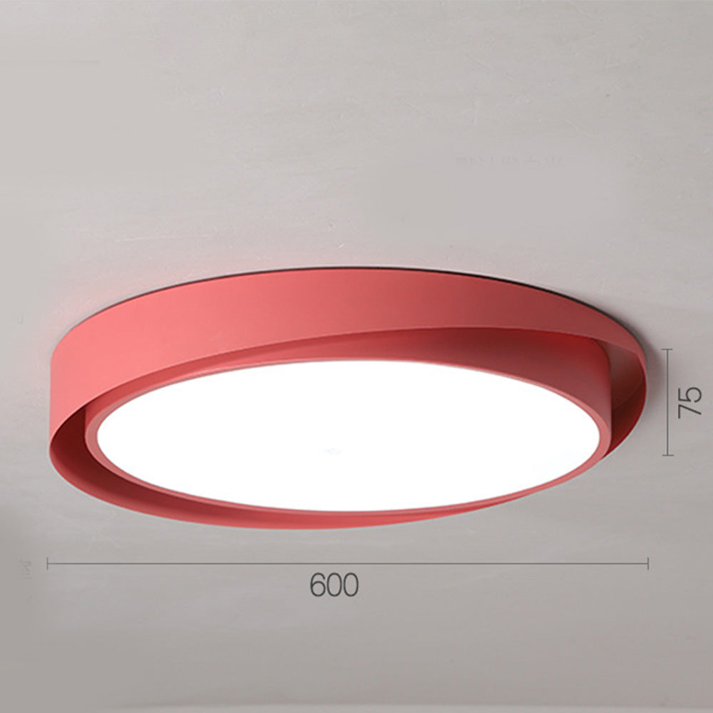 Vibrant Contemporary Round LED Ceiling Lights for Modern Spaces - Stylish Illumination for Your Home or Office