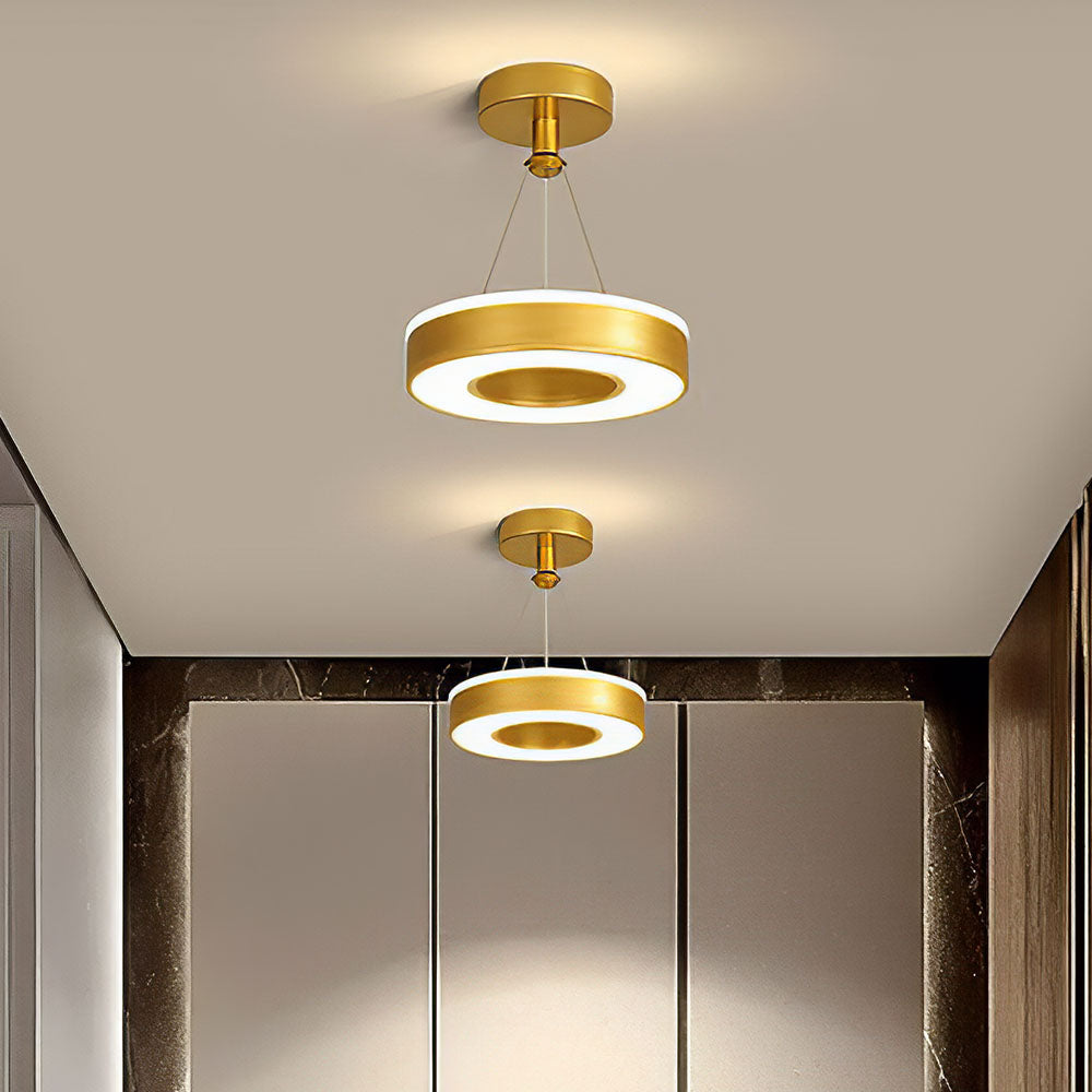 Nordic Elegance Circle LED Ceiling Lights - Stylish, Energy-Efficient Lighting for Modern Homes and Contemporary Spaces