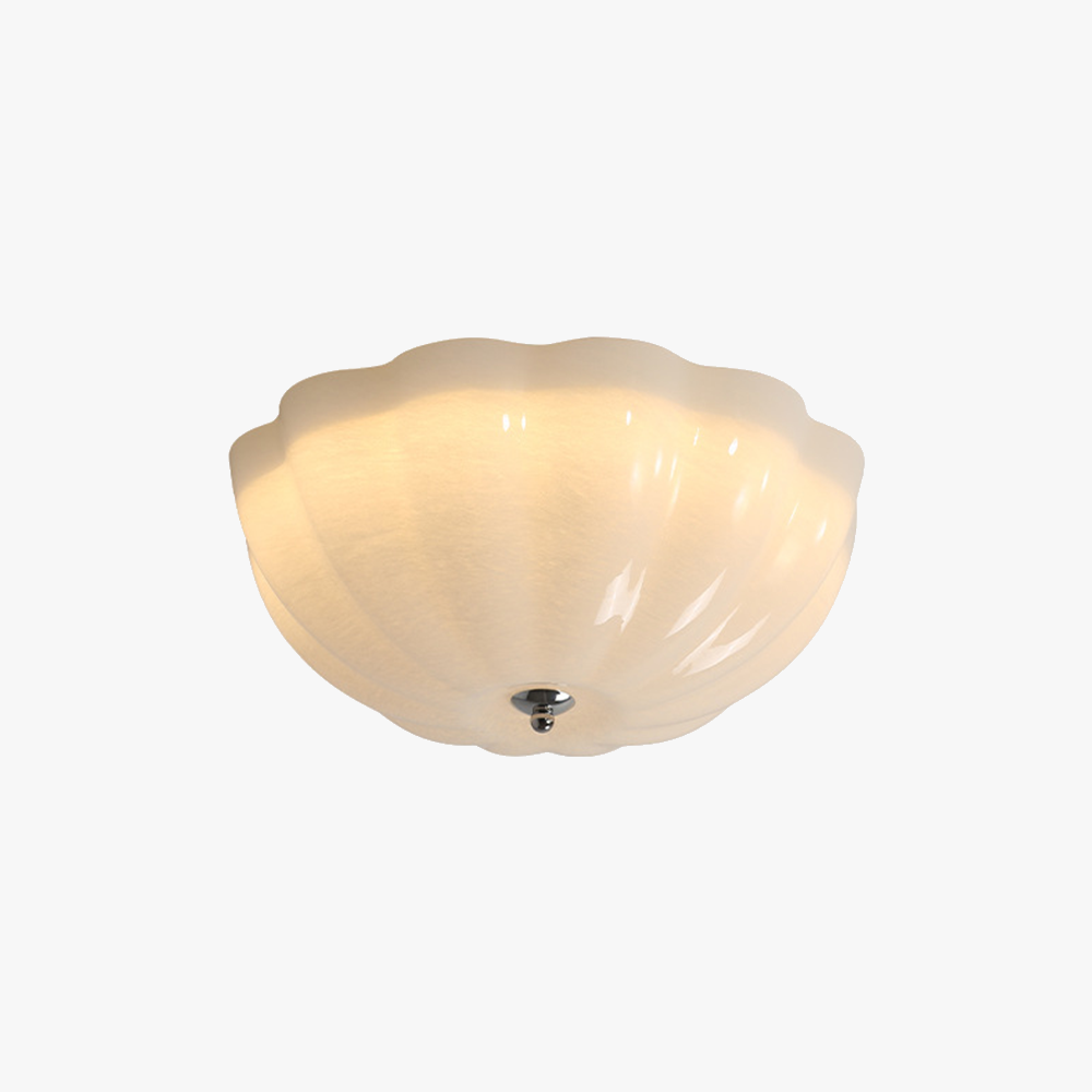 Elegant Cream Style LED Ceiling Light for Bedrooms - Modern Illumination Fixture with Soft Glow for a Cozy Atmosphere