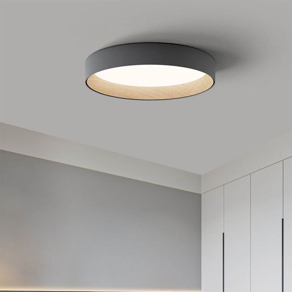 Nordic Inspired Simple Round Ceiling Light Fixture for Modern Home Décor - Elegant Illumination for Any Room