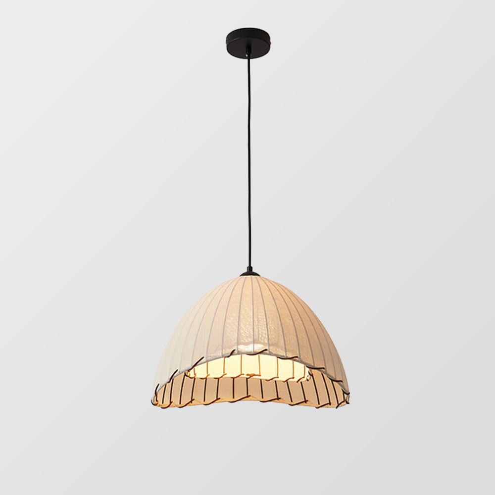 Unique Wabi Sabi Maris Pendant Light - Elegant Handcrafted Lighting Fixture for a Stylish Home Ambience and Natural Aesthetic