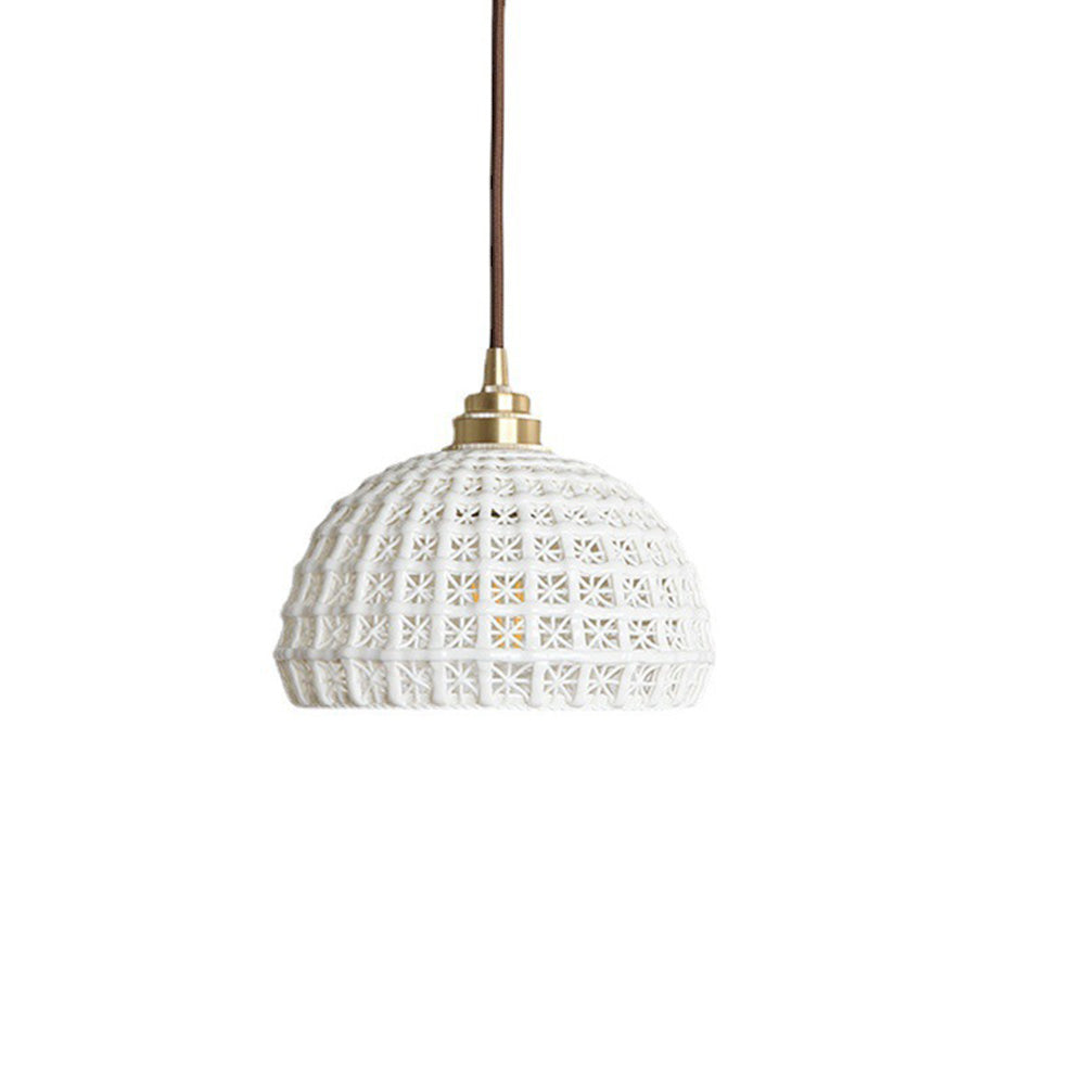 Modern Minimalist Ceramic Pendant Light - Stylish Hanging Lamp for Contemporary Home Décor