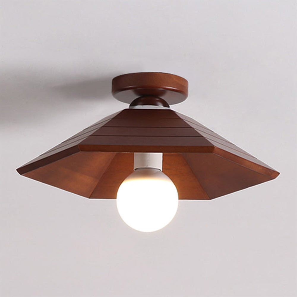 Contemporary Geometric Ceiling Light Fixture - Stylish Modern Design for Home Illumination and Aesthetic Enhancement