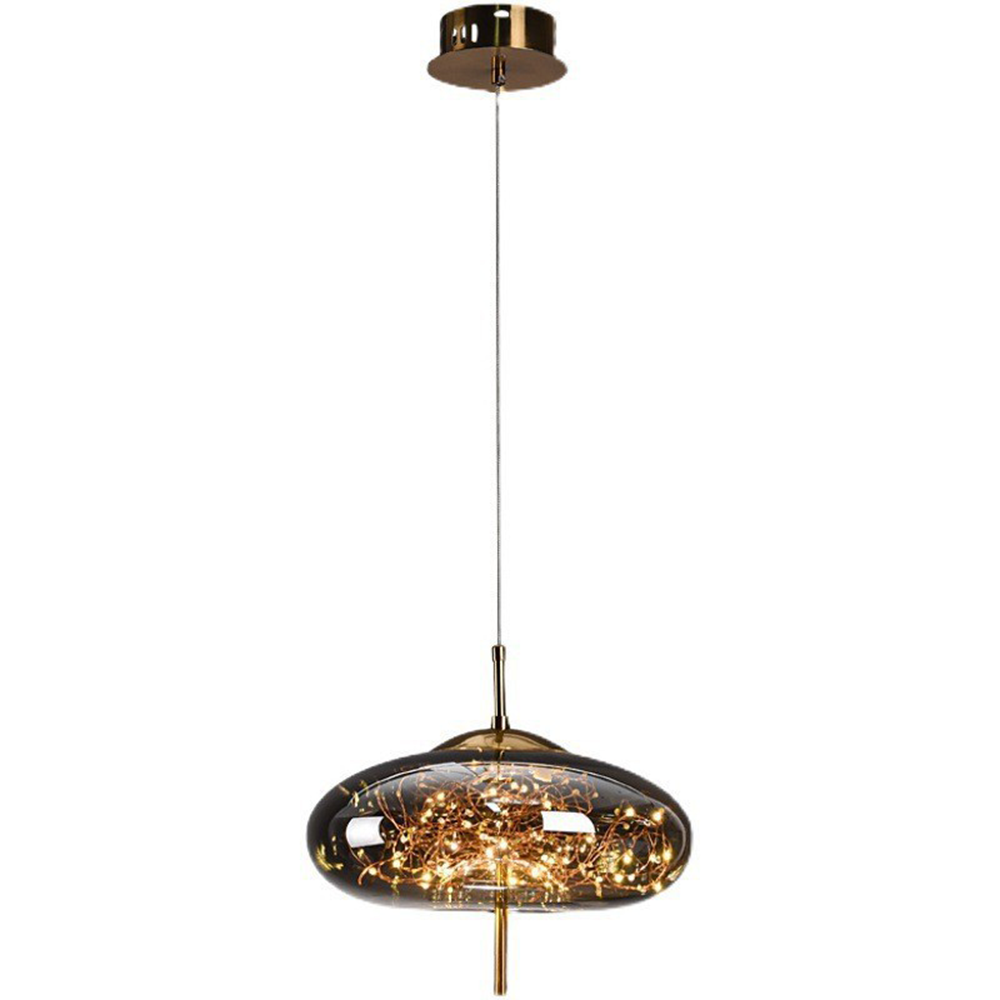 Pendant Light Glass Modern LED Ceiling Lamp