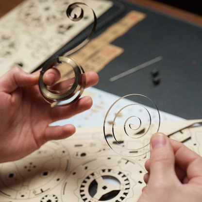 Wooden Clock Kit | 3D DIY Puzzle Timepiece for Desk