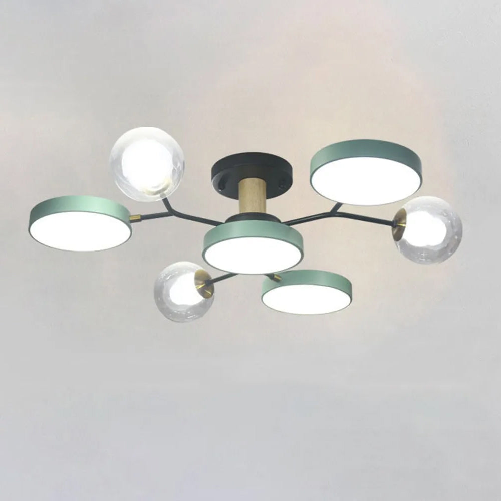 Elegant Branch LED Ceiling Light for Living Room - Modern Illumination with Stylish Design for Home Décor