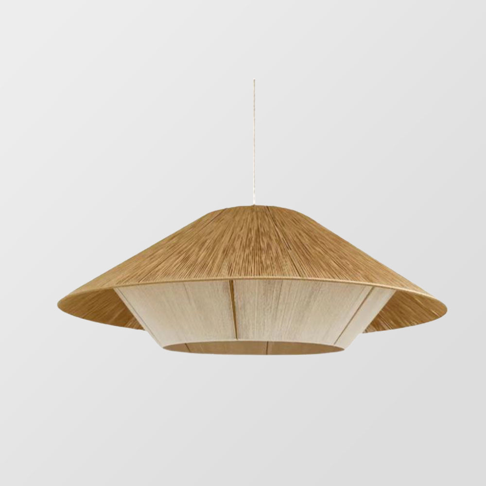 Pendant Light Boho Natural Woven Ceiling Lamp