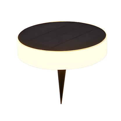 Disques solaires LED pour sol de jardin
