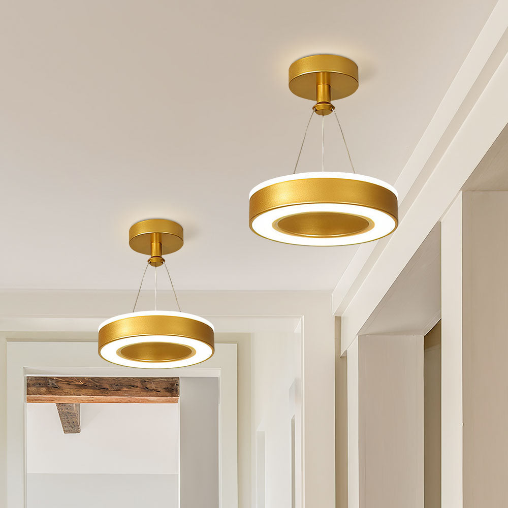 Nordic Elegance Circle LED Ceiling Lights - Stylish, Energy-Efficient Lighting for Modern Homes and Contemporary Spaces