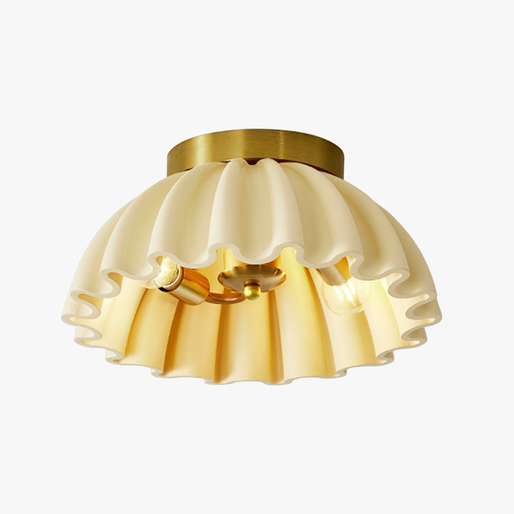 Nordic Modern Resin Ceiling Light for Entrance Hallway - Stylish Illumination Fixture for Contemporary Homes