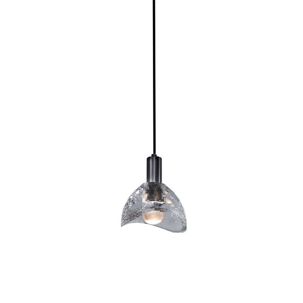 Modern Glass Pendant Light Fixture for Stylish Home Décor - Elegant Contemporary Design for Living Room, Kitchen, or Dining Area