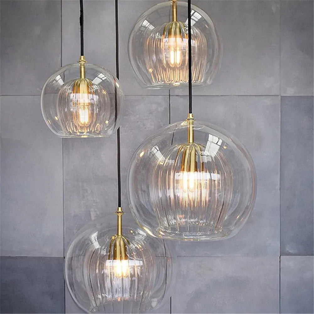 Glass Pendant Light for Kitchen or Dining Room