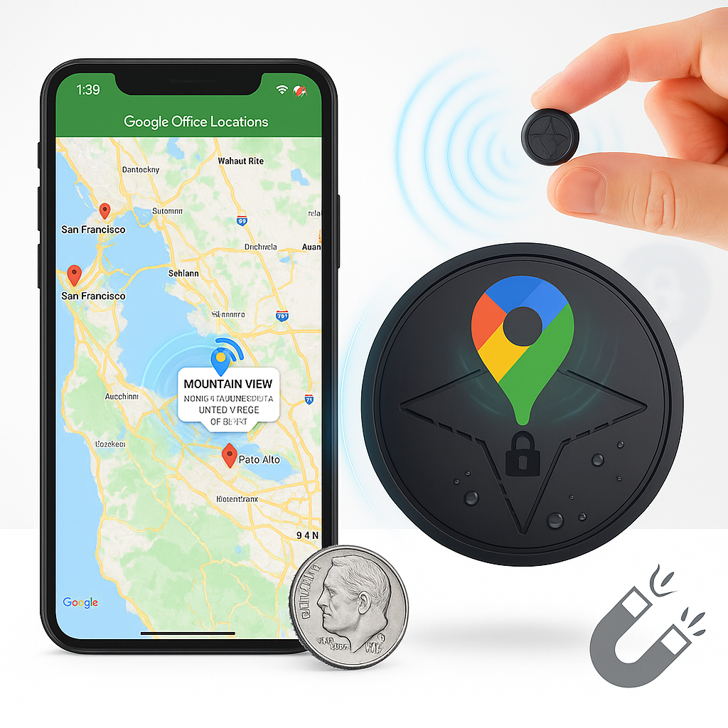 GPS Vehicle Tracker Magnetic Mount