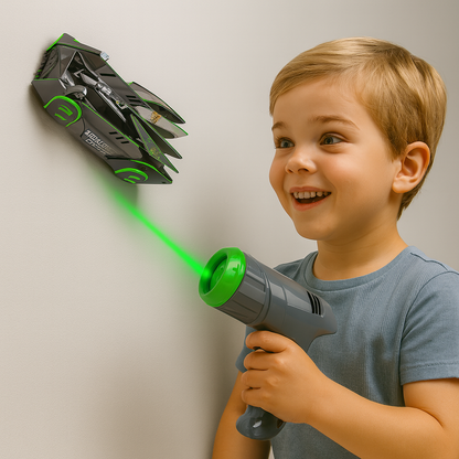 Gravity-Defying Wall Climbing RC Toy Car