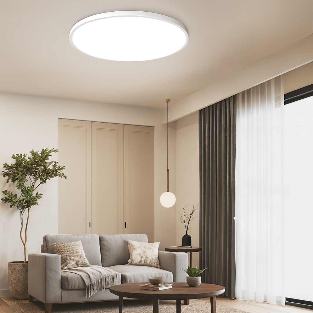 Flush Mount LED Ceiling Light Modern Round
