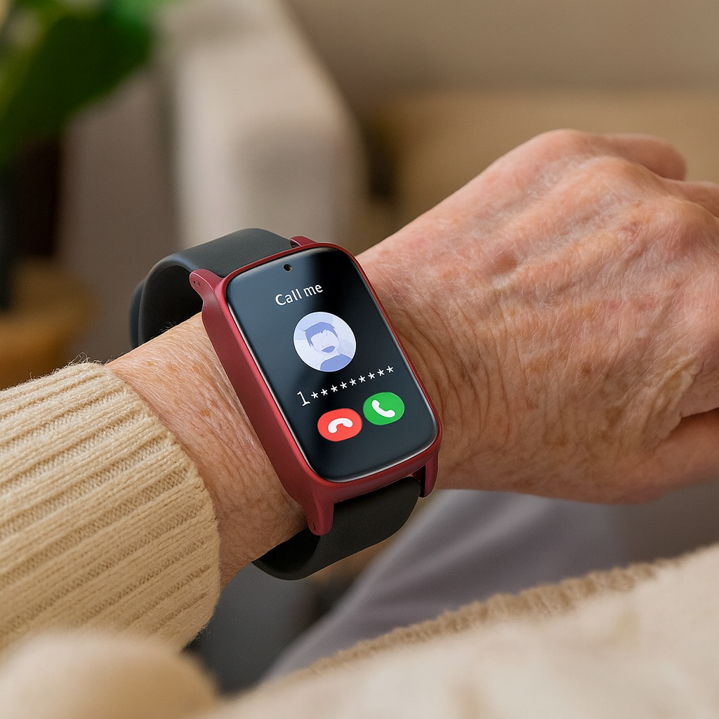 Reloj inteligente con GPS, rastreador, alerta de seguridad SOS