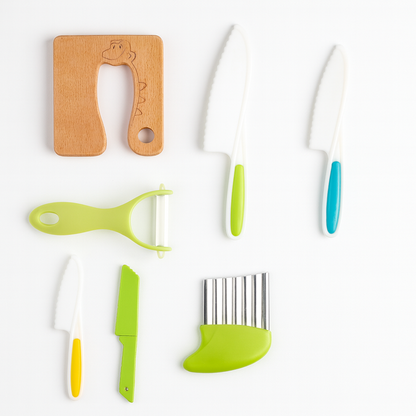 Kids Cooking Utensil Kitchen Play Set