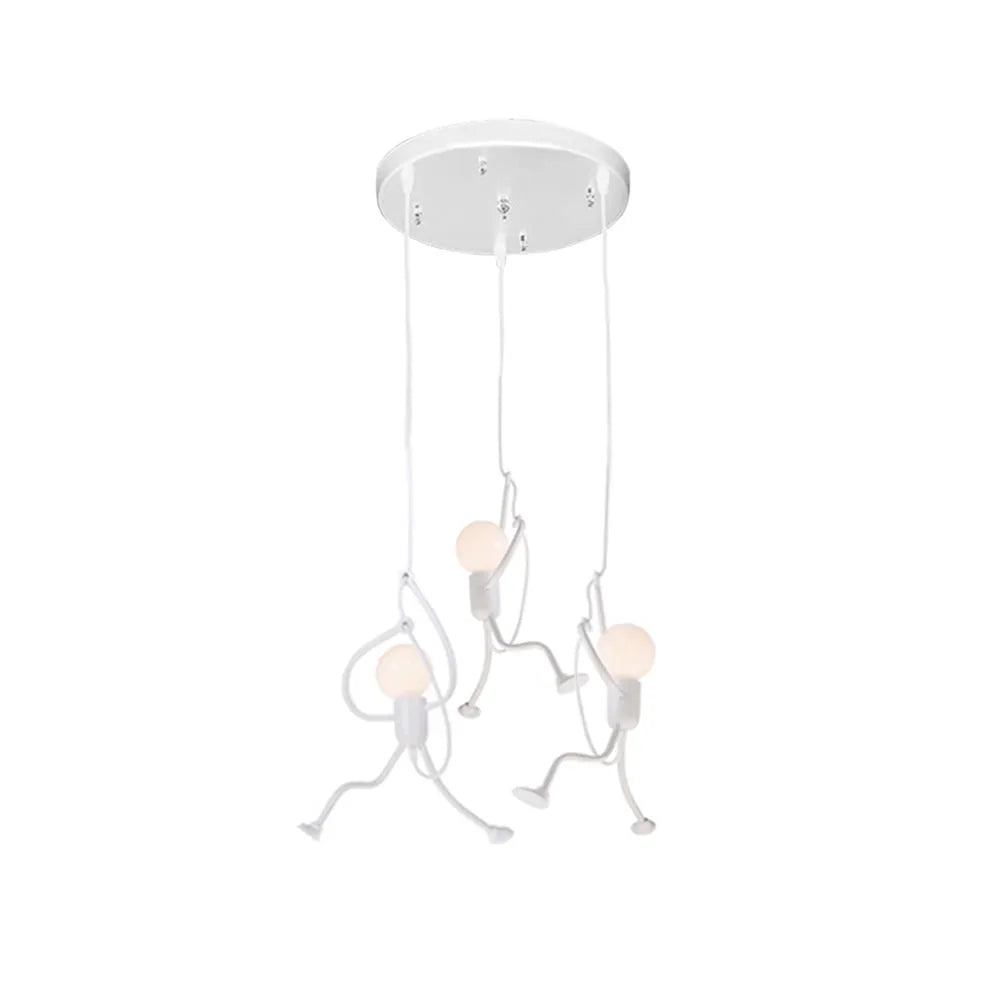 Lampada a sospensione moderna in metallo da soffitto
