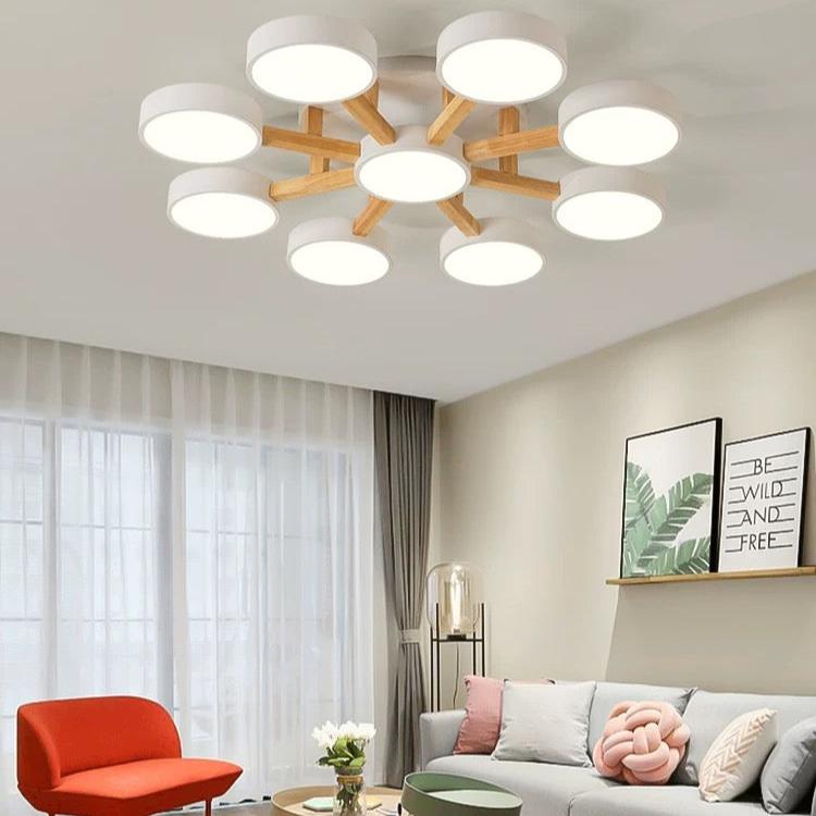 Modern Acrylic Ceiling Light for Bedrooms - Stylish Contemporary Lighting Fixture for Elegant Home Décor