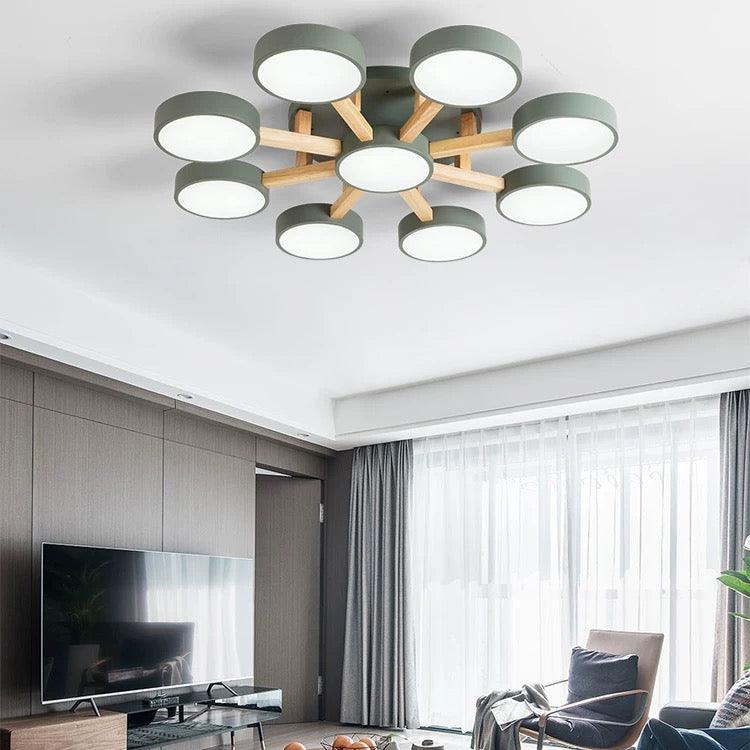 Modern Acrylic Ceiling Light for Bedrooms - Stylish Contemporary Lighting Fixture for Elegant Home Décor