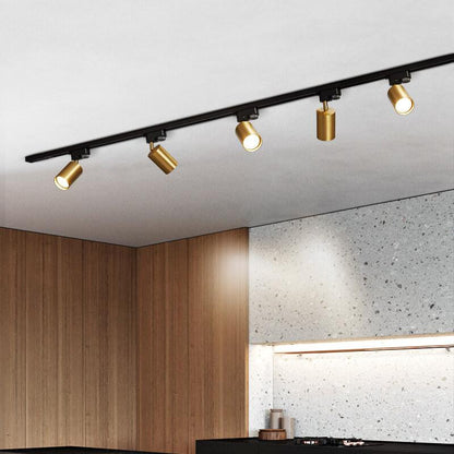 Ceiling Light Modern Black Metal Track Spotlights