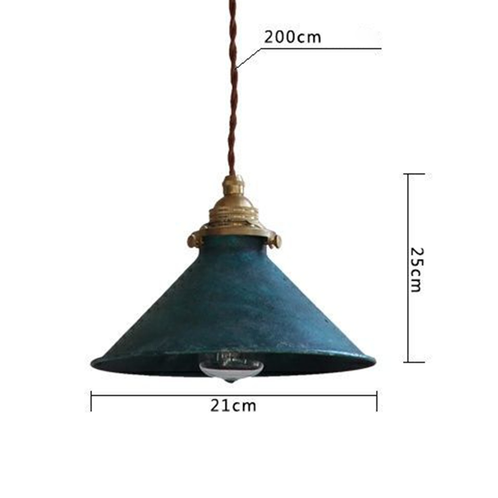 Vintage Industrial Metal Pendant Light with Retro Design for Stylish Home Lighting