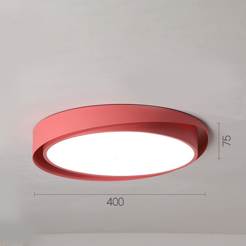 Vibrant Contemporary Round LED Ceiling Lights for Modern Spaces - Stylish Illumination for Your Home or Office