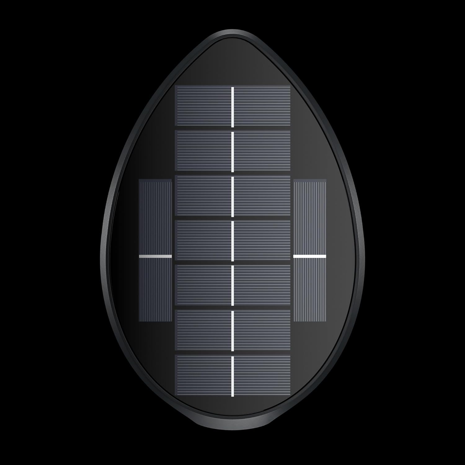 Zewnętrzne solarne lampki girlandowe z siatki